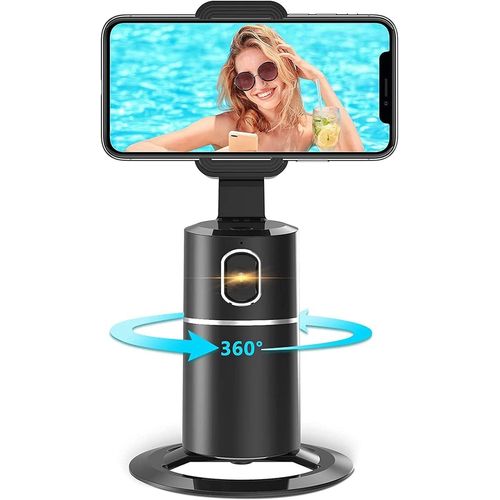 Support De Téléphone Intelligent Selfie Stick ,Camera Suivi Ai Automatique Photos Et Vidéos 360° - Stream Live - Appels Vidéo - Caméraman Intelligent - Vlog Chat Vidéo En Direct Pour Iphone [M1397]