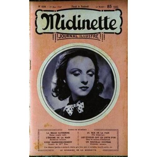 Midinette N° 539 Du 19/03/1937