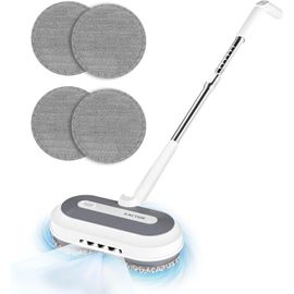 KGABERY-Balai Électrique,Balai Électrique Sans Fil Avec Pulvérisateur,Réservoir De Grande Capacité,Avec Un Long Temps De Travail Pour Le Nettoyage Du Sol