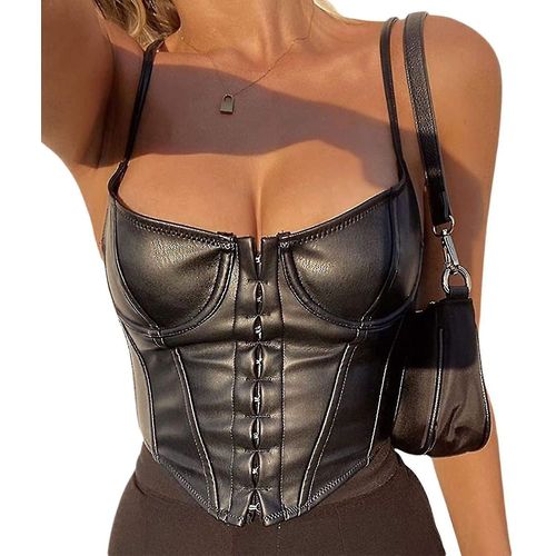Femmes Sexy Bustier Corset Top Y2k Push Up Off Shoulder Corset Top