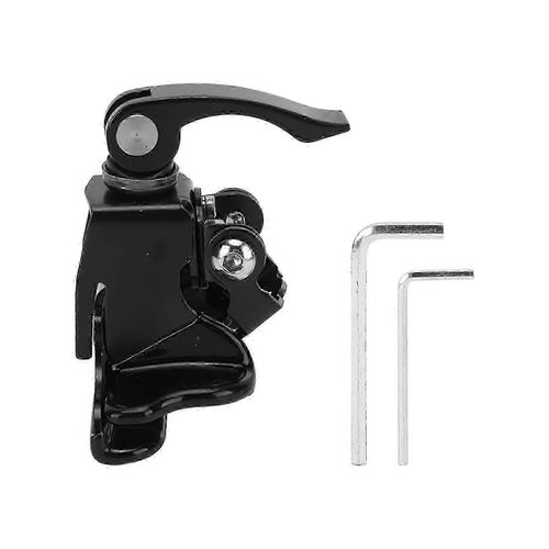 Support de support d¿antenne radio 180 rotatif en acier inoxydable noir antirouille pour camions VR voitures tout-terrain