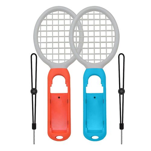 Raquette De Tennis Pour Manette Switch Twin Pack Avec Sangles Pour Mario Tennis Aces