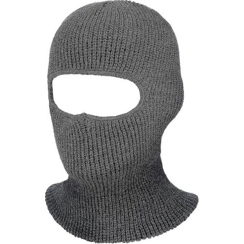 1 Trou Tricoté Complet Couvre-Visage Adulte Hiver Ski Cagoule Pour L¿Extérieur
