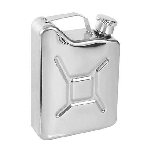 Flacon de whisky portable avec poignée Cadeau de bouteille de vin épaissi durable pour les amateurs de whisky