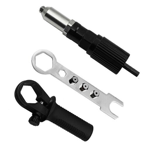 Adaptateur de machine à riveter électrique Kit de tête d'adaptateur...