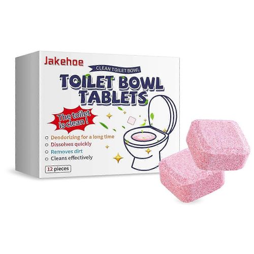 12pcs Pastilles Nettoyantes Pour Cuvette De Toilette Ensemble Nettoyants Détartrants De Toilette Efficaces Pour Le Nettoyage Des Toilettes