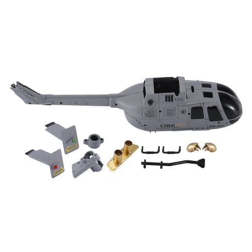 C186 Shell Cover Set pour C186 C-186 RC Hélicoptère Avion Drone Pièces De Rechange Accessoires De Mise À Niveau,1