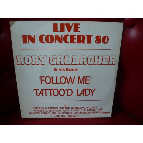 Rory Gallagher Tatoo Lady 45t