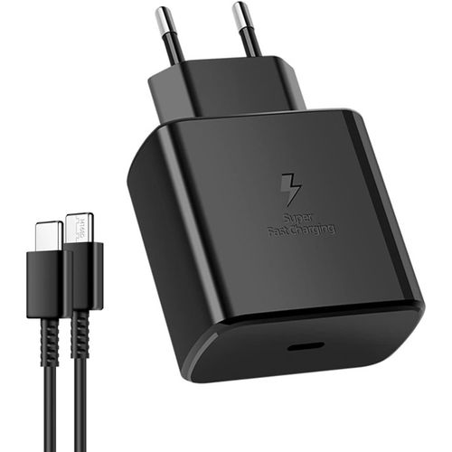 Chenquansarl- 45w Usb C Chargeur Charge Rapide Compatible Avec Samsung Galaxy S23 S22+ S22 Ultra S21 Ultra S20 Ultra 5g Note10+ Tab S8 S7 Montres Tablettes Écouteurs Et Autres Appareils Usb-C