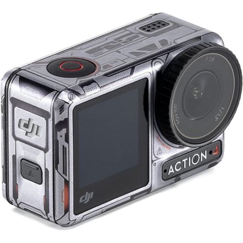 ChenQuanSarl- Sticker De Protection Caméra Pour Osmo Action 4 (Gris Céleste)