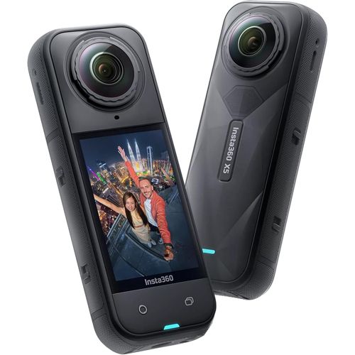 ChenQuanSarl- X5 Pack Standard ¿ Caméra D'Action 8K 360 Degrés Avec Triple Puissance Ai Et Objectifs Remplaçables Avec Étui De Transport