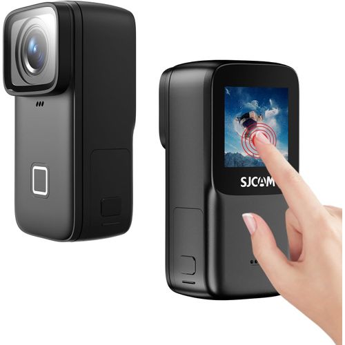 ChenQuanSarl- Caméra D'Action C200Pro 4K30Fps Écran Tactile Anti-Shake Grand Angle 135° 30M Caméra De Sport Portable Et Étanche Avec Kit D'Accessoires Convient Pour Le Casque, Le Vélo