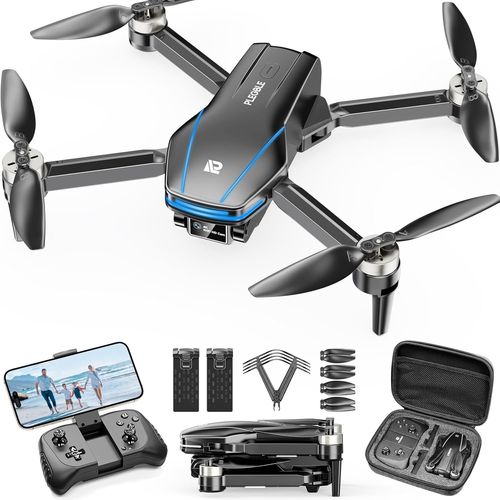 Chenquansarl-Drone Avec Caméra 4k Pour Enfants Adultes, Moteur Sans Balais Mini Fpv Drone Debutant 1080p Wifi, Mode Sans Tête, Maintien De L'altitude, Flip 360, Cadeau Noel Ado Et Jouet Garcon-2 Batt-Plegble