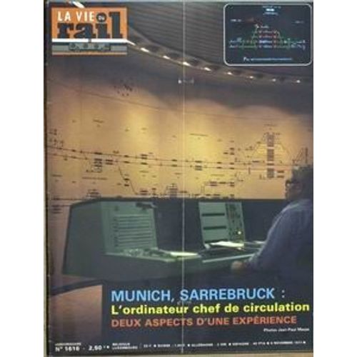 Vie Du Rail (La) N°1616 Du 06-11-1977