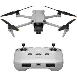 Chenquansarl-Air 3 ( Rc-N2), Drone À Télécam. Moy. Et Double Caméra Principale Grand-Angle, Temps De Vol . 46 Min, Détection Dobstacles Omnidirect., Photos 48 Mp, Vidéo Hdr 4k/60 Ips, O4, C1 Certifié-Dji