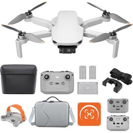 Chenquansarl-Mini 4k Fly More Combo Bundle, Drone Avec Caméra 4k Uhd, Moins De 249 G, Stabilisation Gimbal 3 Axes, Transmission Vidéo 10 Km, Retour Automatique, 3 Batteries Pour 93 Min De Vol, C0,-Dji