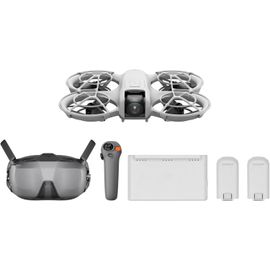 Chenquansarl-Bundle Motion Fly More Neo, Mini Drone Avec Caméra 4k Uhd Pour Adultes, Drone Suiveur Qui Vole Seul De 135 G, Décollage Du Creux De La Main, Suivi De Sujet, Avec Rc Motion 3 Et 3 Batteri-Dji
