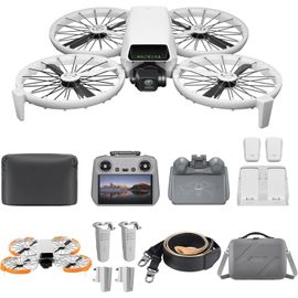 Chenquansarl-Flip, Drone Avec Caméra 4k Adulte, Mini Drone Avec Caméra, 249g,Fonction Follow Me Drone, 13km De Transmission Vidéo,Décollage Manuel,Retour Automatique,31min De Vol,Avec Tablier (Flip F-Dji