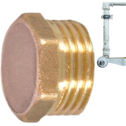 Raccords NPT - Raccord de tuyau à filetage hexagonal extérieur - Raccord d'obturation portable, adaptateur de tuyau, bouchon de port, bouchon de conduite d'eau pour impression et teinture
