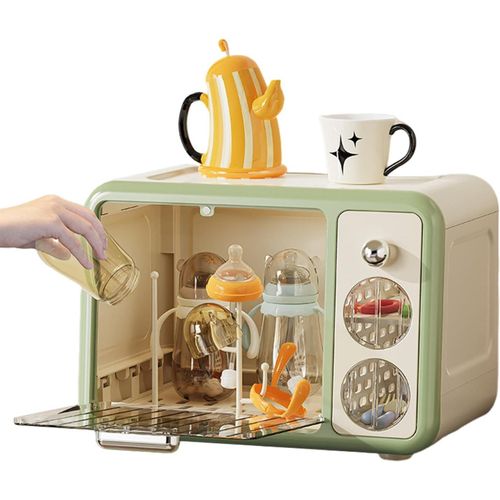 Boîte De Rangement Pour Biberons, Récipient Pliable Pour Couverts D'allaitement, Boîte De Rangement Pour Biberons Pour Tout-Petits, Égouttoir À Biberons, Support Séchoir À Biberons Peu Encombrant