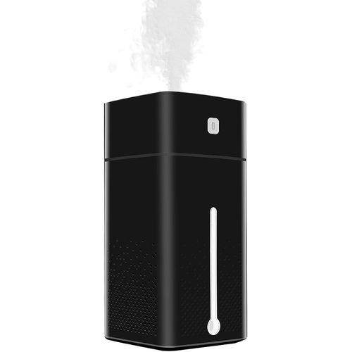 Humidificateur à brume fraîche, humidificateur ultrasonique silencieux, humidificateur USB, humidificateur silencieux avec réservoir d'eau de 1 litre pour voiture, chambre à coucher