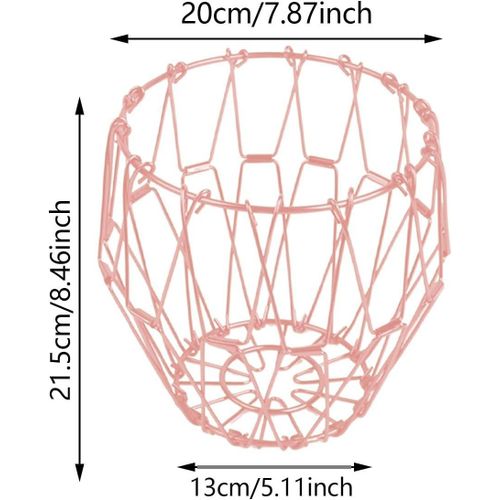 Corbeille À Fruits Pliable, Corbeille À Fruits, Corbeille À Légumes Transformable En Métal, Paniers De Rangement Pour Fruits Iron Arts Pour Plan De Travail, Table De Maison, Centre De Table