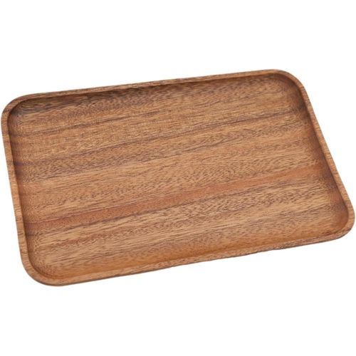 Plateau De Service En Bois, Plateau De Rangement En Bois Pour Bijoux, Plateau De Table Basse, Assiettes En Bois, Plateaux À Dessert Décoratifs, Plateau De Maquillage Plat Pour Présentation De Bougies