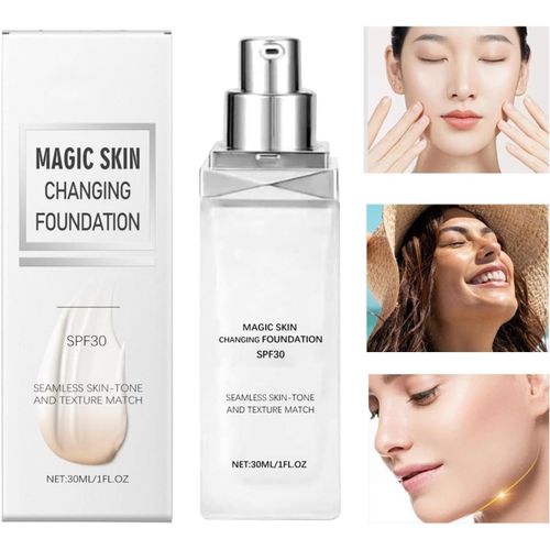 Fond De Teint Hydratant Et Teint Chaud | Fond De Teint Teinté Naturel Pour Femmes, Femmes Âgées Et Mamans 