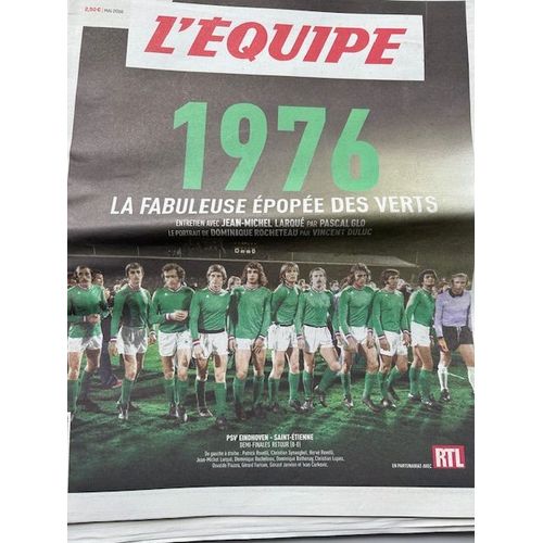 1976 La Fabuleuse Épopée Des Verts, L'Équipe Hs N° 9h