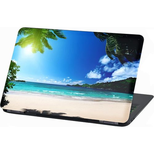 Lp82 Film Adhésif Pour Ordinateur Portable - Autocollant En Vinyle Pour Ordinateur Portable - Plage De Vacances - Paradis - 15"[POR5246044]