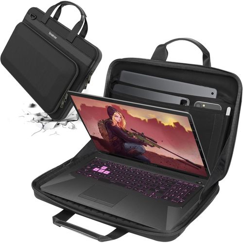 Étui Rigide Compatible Pour Ordinateur Portable De Jeu Dell G15 De 15,6 Pouces, Pour Ordinateur Portable De Jeu Dell G16 De 16 Pouces Sac À Main Étanche (A800)[POR5247258]