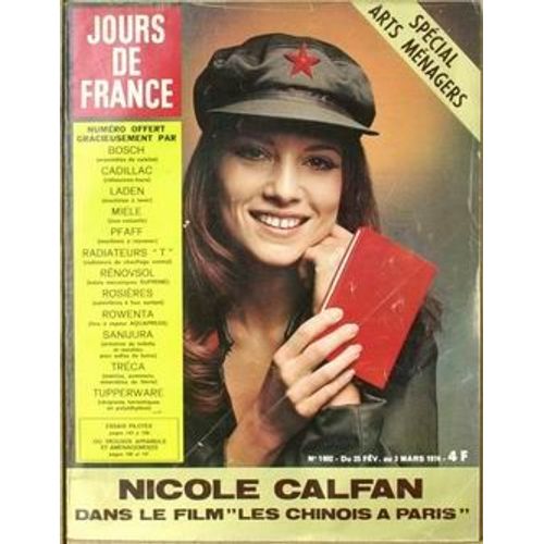 Jours De France N° 1002 Du 25/02/1974