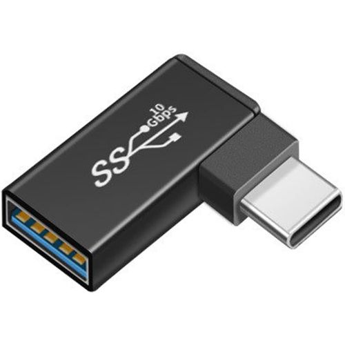 Adaptateur Usb-C Type-C Vers Usb 3.0 Femelle Otg Adaptateur Gauche oite Coudé 90 Degrés Pour Ordinateur Portable Téléphone[POR5246369]