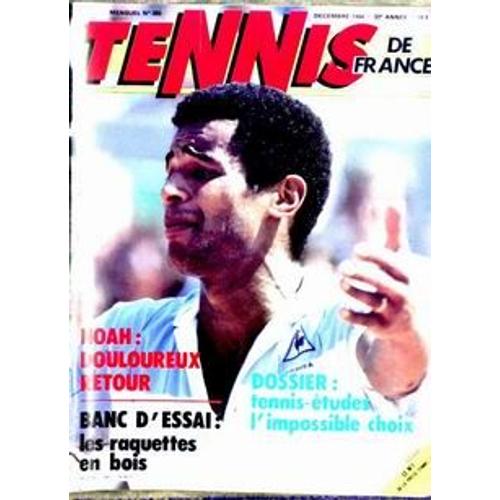 Tennis De France N°380 Du 01-12-1984