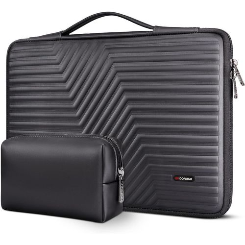 Housse Pour Ordinateur Portable 17 Pouces Avec Pochette De Protection Étui Eva Étanche Pour Msi Gs73Vr Stealth Pro/Lenovo Ideapad 320 321/ Envy 17/Lg Gram 17 De 17,3 Pouces[POR5246415]