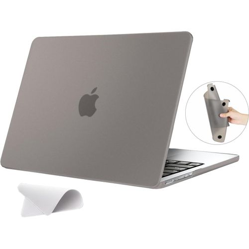 Coque Non Rigide Compatible Avec Macbook Pro 16 Pouces M4 M3 M2 M1 Pro/ A3403 A3186 A2991 A2780 A2485, Version 2024 2023 2021, Etui Anti-Fissuration, Noir Mat[POR5245811]