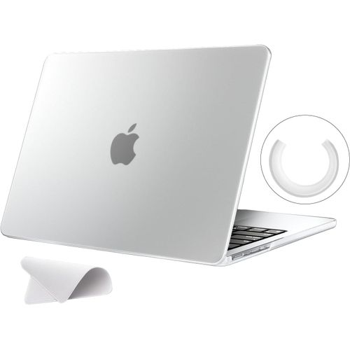 Coque Non Rigide Compatible Avec Macbook Pro 14 Pouces M4 M3 M2 M1 Pro/ A3112 A3185 A3401 A2918 A2992 A2779 A2442, Version 2024 2023 2021, Etui Anti-Fissuration, Transparent Mat[POR5245807]
