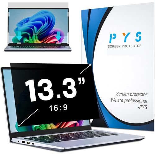 Filtre Ecran Confidentialité 13,3 Pouces 16:9 - Protecteur D'Écran Anti Espion, Film Anti-Lumière Bleu, Compatible Avec /Dell/Acer/Lenovo/Thinkpad/Samsung/Asus[POR5243341]