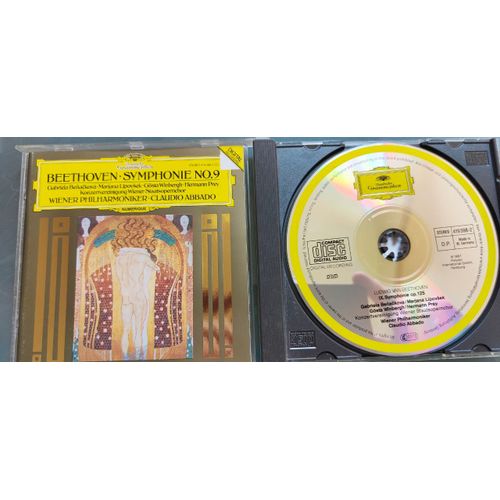 Beethoven. Symphonie N°9. Abbado, Wiener Philharmoniker, Benackova, Lipovsk, Winbergh, Prey