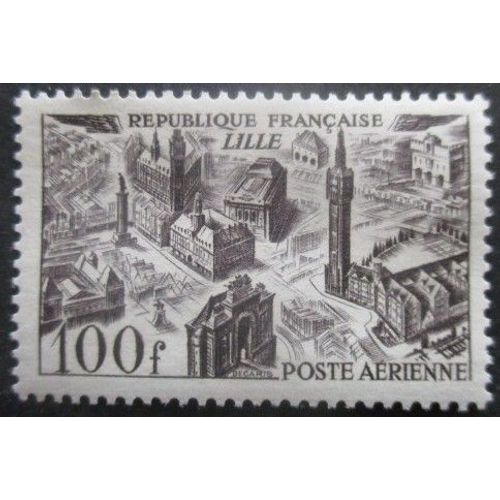 France Poste Aérienne N°24 Lille Neuf *