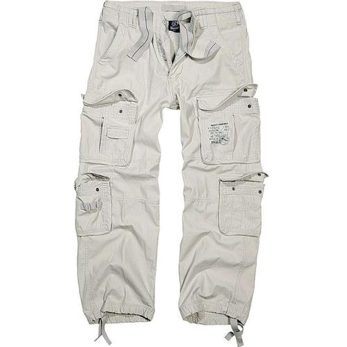 Pantalon Militaire Homme Pure Vintage Blanc: 4xl