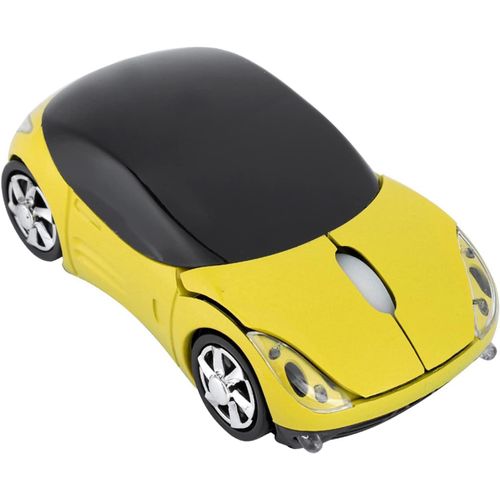 Souris Sans Fil, Jeu Usb Ergonomique Forme Voiture 2,4G 1600Dpi Ordinateur Portable Pc Sport Optique Récepteur Cadeaux Gamer Mause Bureau Verticale Rétroéclairée Design San Fil Tec[POR5243677]