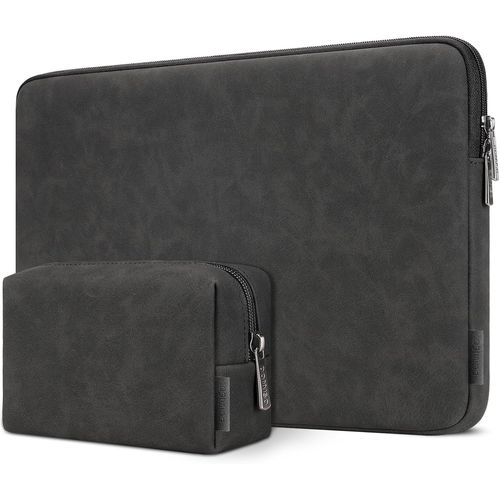 14 Pouces Imperméable Housse Sac De Protection Ordinateur Portable Sacoche Pour 14"" /Dell/Asus, 15 Pouces Macbook Pro/14 Notebooks,Noir[POR5240936]