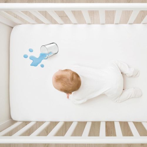 ytseazn-Protège Matelas Imperméable 95X65cm Pour Lit Bébé