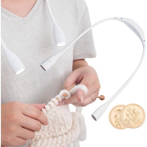 Ytseazn-Veilleuse De Livre Pour La Lecture|Lampe De Livre À Tricoter Led Avec Cou De Lecture|Lampe Mains Libres Portable Réglable,De Crochet Usb Pour Camping Chambre Salon Livre Liseuse Lecture Led