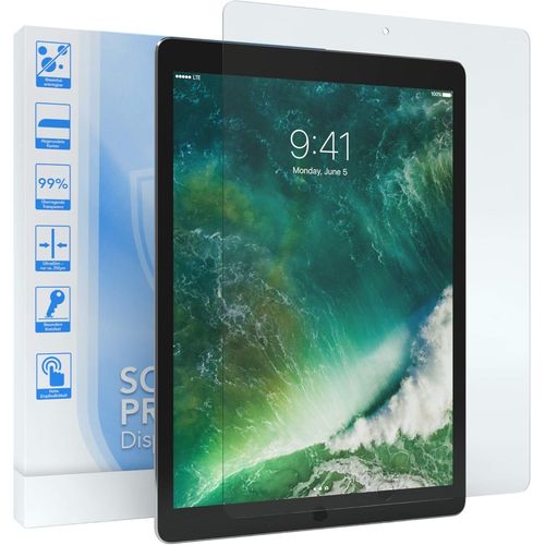 ytseazn-Film De Protection D'Écran Compatible Avec Ipad Pro 12,9"" 2017-Film De Protection D'Écran En Verre 12,9""-Dureté 9H-Épaisseur : 0,3 Mm-Transparent-Ultra Transparent