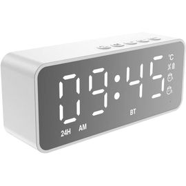 Haut-Parleur Multifonctionnel, Haut-Parleur De Réveil À Affichage Led