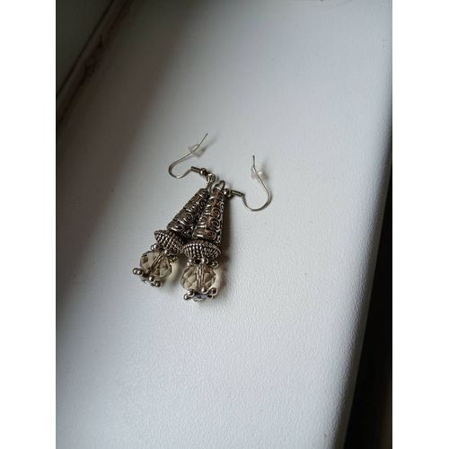 Boucles D'Oreilles Cristal Bohème