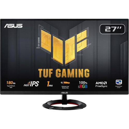 CLICKSELL-Moniteur De Gaming Tuf Gaming Vg279Q3R ¿ 27 Pouces, Full Hd (1920X1080), 180 Hz, Fast Ips, Extreme Low Motion Blur, 1Ms (Gtg), Freesync, Variable Overdrive, 100 Purcent Srgb