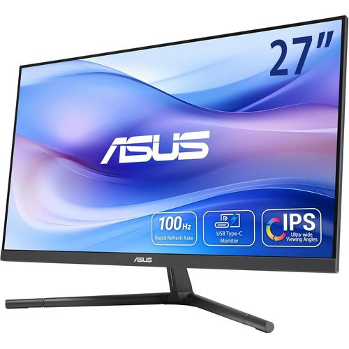 CLICKSELL-Vu279Cfe-B Eye Care Monitor Gaming, 27', Fhd, Ips, 100 Hz, Ips, Adaptive-Sync, Port Usb Type-C, 15 Watts Power Delivery, Displaywidget Center, Eyecare Plus